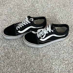 Basic black vans!
